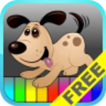 kids animal piano free android application logo